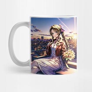 sunset aerith Mug